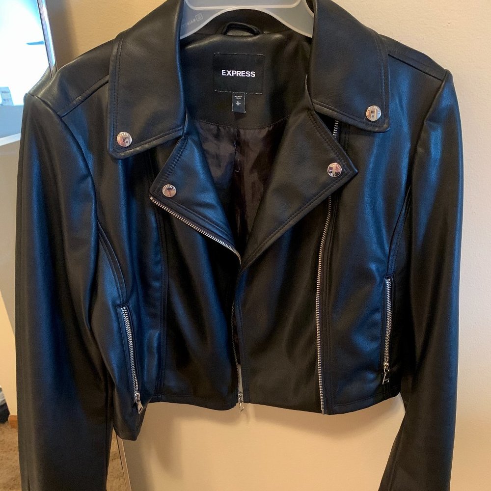Out for the Night Leather Jacket
